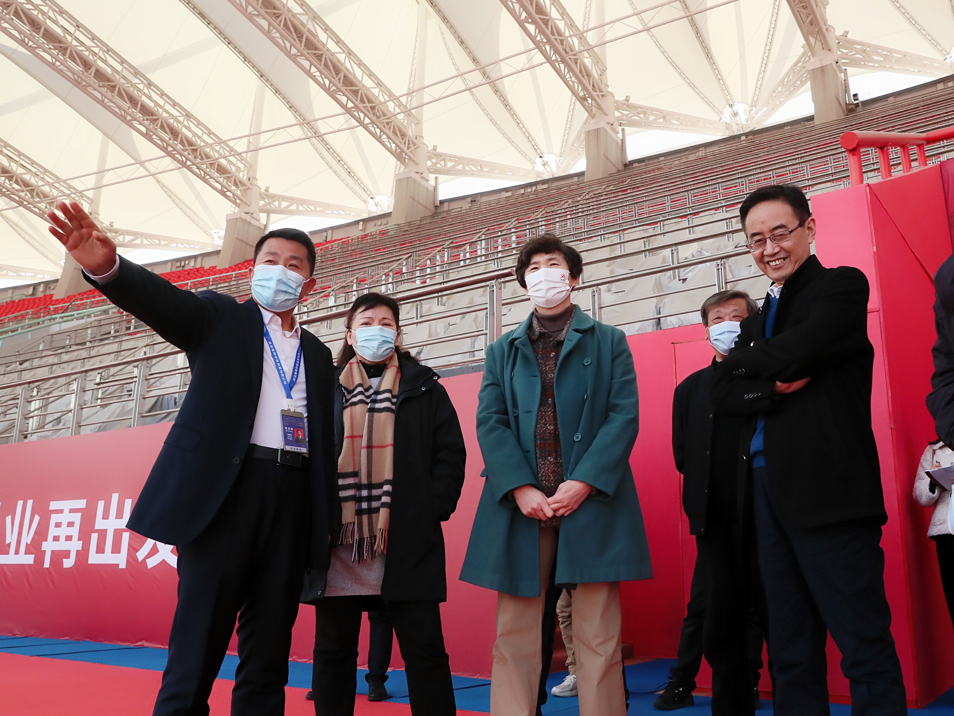 邱汝来公司调研第八届全国大众冰雪季启动仪式会场、赛事场馆筹备等工作