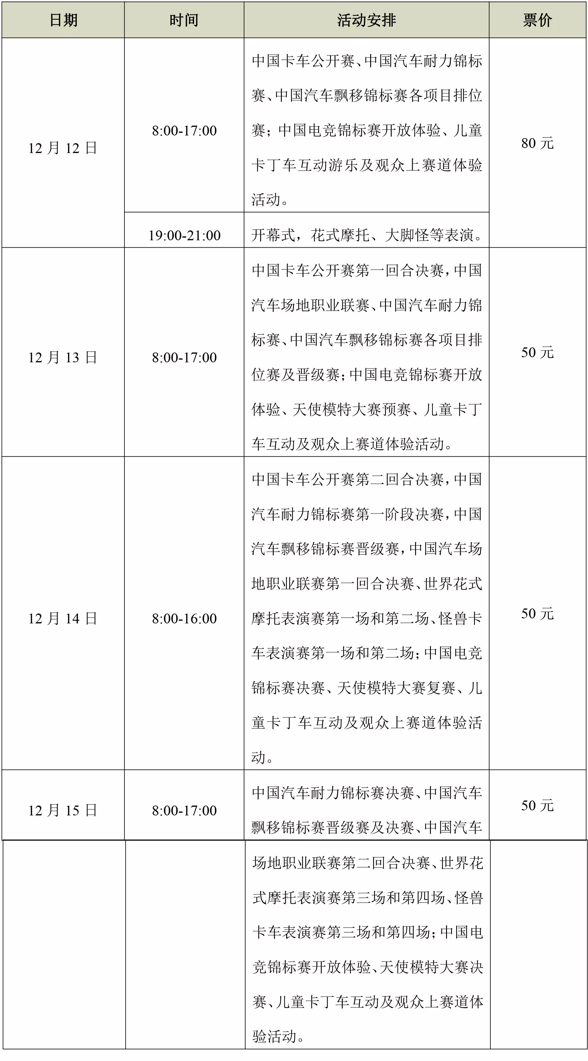 2019东风风神中国汽车摩托车运动大会(图2)