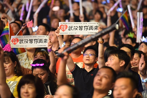 张惠妹乌托邦演唱会在武汉唱响(图5)