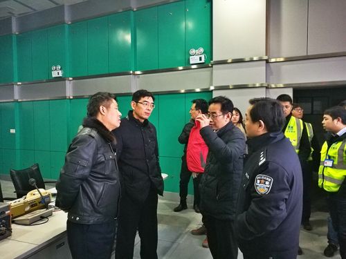 军运会执委会安保部组织专题调研体育中心军运会场馆建设安保工作(图1)