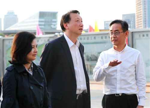 军运会执委会主任杨剑调研武汉体育中心军运会场馆建设(图3)