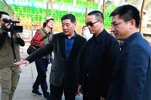 军运会执委会主任杨剑调研武汉体育中心军运会场馆建设(图5)