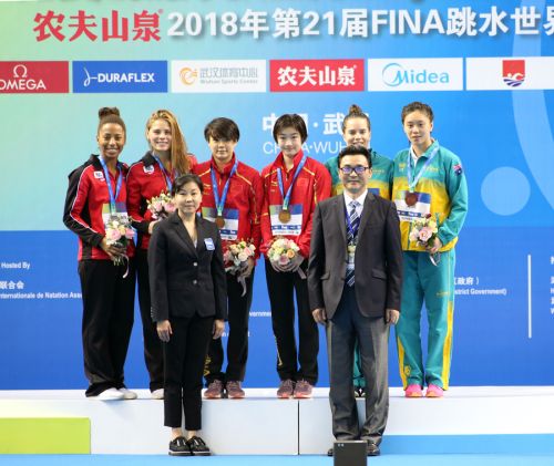 跳水世界杯圆满落幕  中国队包揽全部11金(图9)