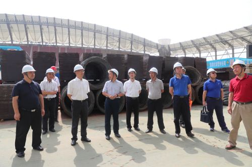 彭绪宁来武汉体育中心调研军运会建设(图6)