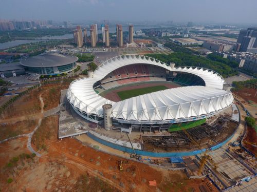 市人大考察军运会筹备工作(图3)