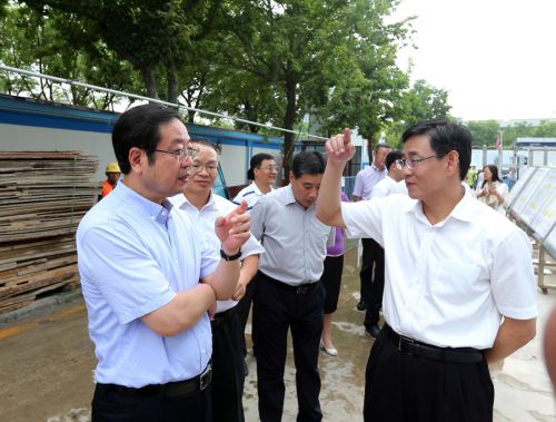 市人大考察军运会筹备工作(图5)
