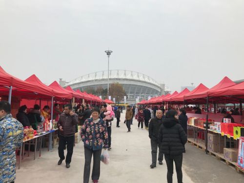省优质农产品产销会在武汉体育中心举办(图1)