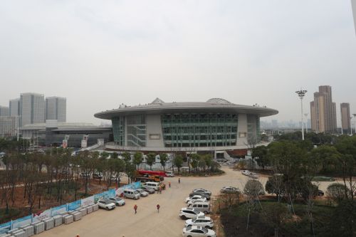 胡立山调研军运会主场馆建设(图3)
