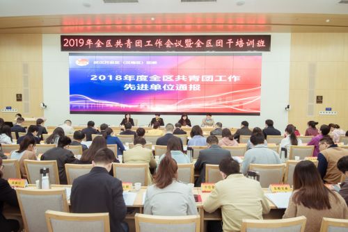 全区共青团工作会议召开  武汉体育中心获得“共青团工作先进单位”称号(图1)