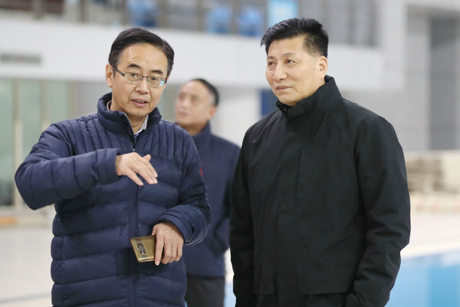 刘誓保考察武汉体育中心 要求加强场馆赛后利用(图3)