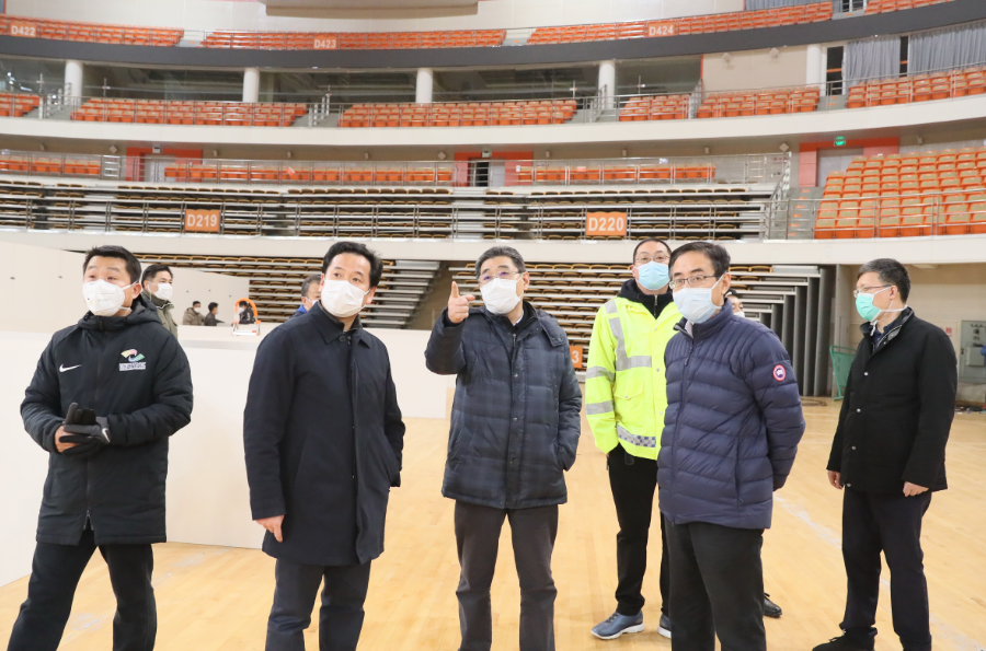 日夜赶织生命之网 武汉体育中心“方舱医院”建设完成 彭浩要求同时间赛跑与病魔较量(图9)