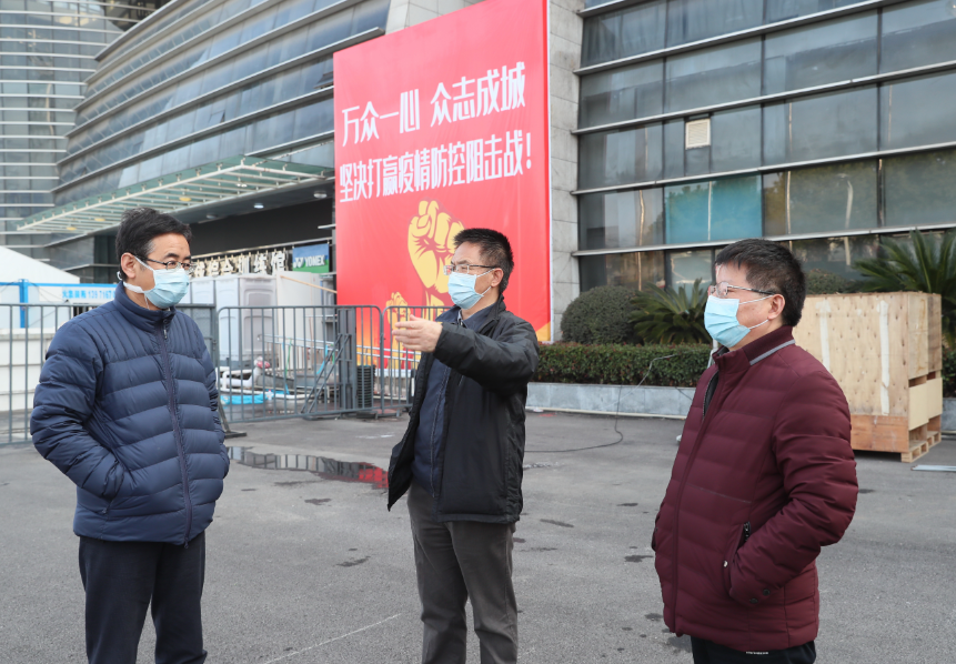 彭绪宁调研检查武汉体育中心救治点 要求把防疫工作抓实抓细抓到位