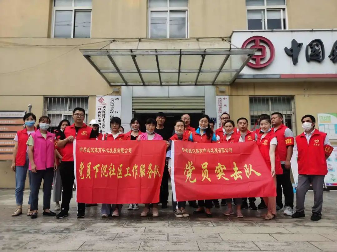 公司党员下沉社区开展志愿服务(图1)